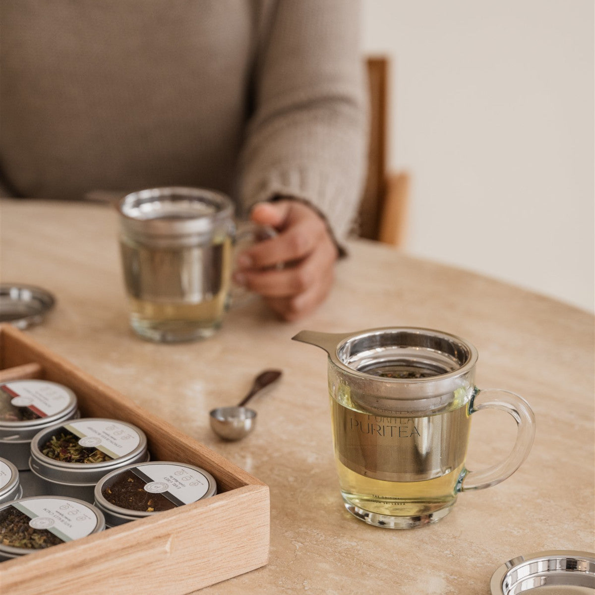 puritea theedienbladblikje earl grey sfeer