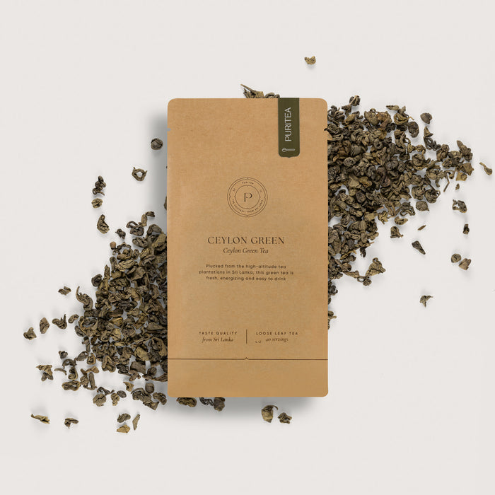 groene losse thee navulverpakking