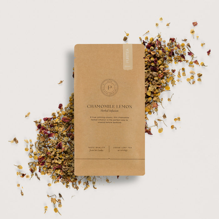 kamille citroen losse kruidenthee navulverpakking