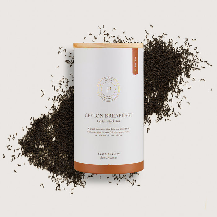 ontbijt losse zwarte thee bewaarkoker