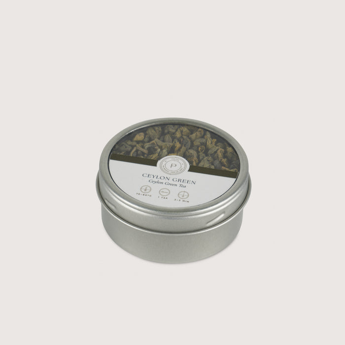 puritea theedienbladblikje ceylon green